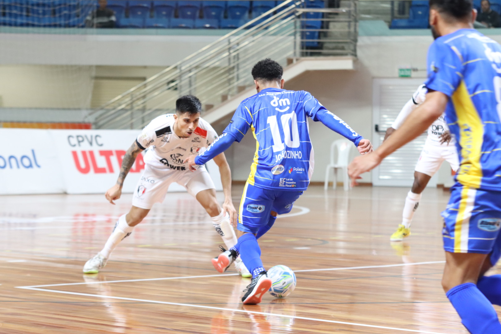 O São José Futsal empata com o Taubaté pelo primeiro jogo da Final da LPF •  São José Futsal